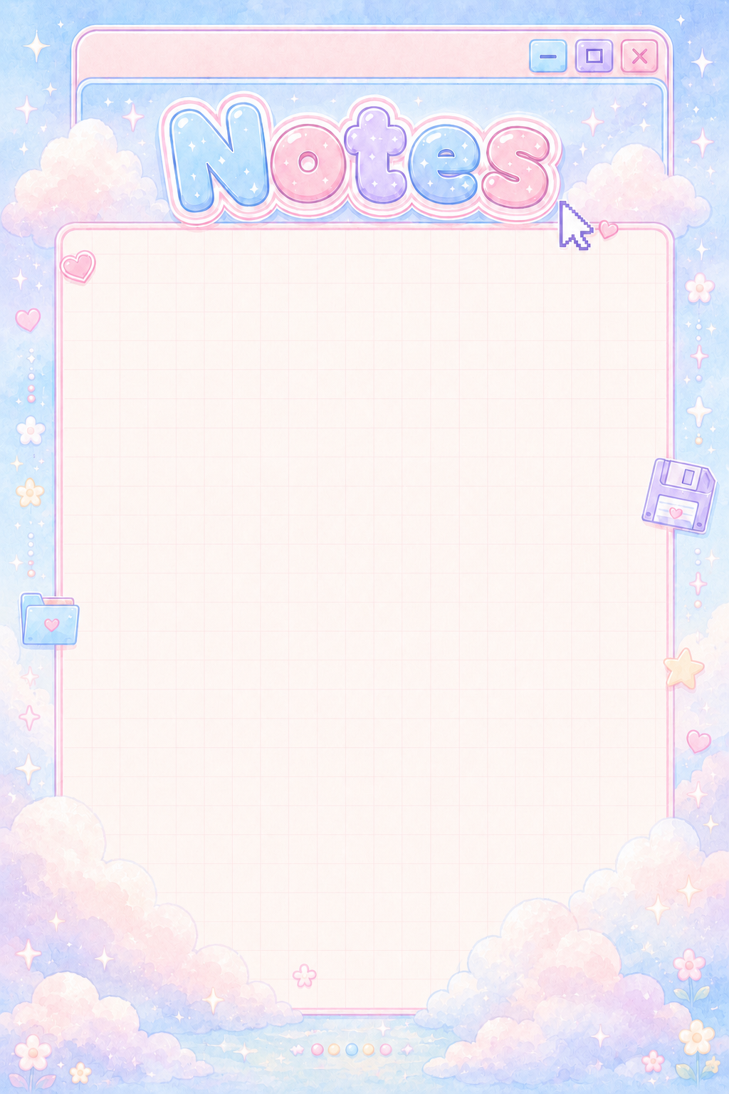 Note Pad-Cloud 9