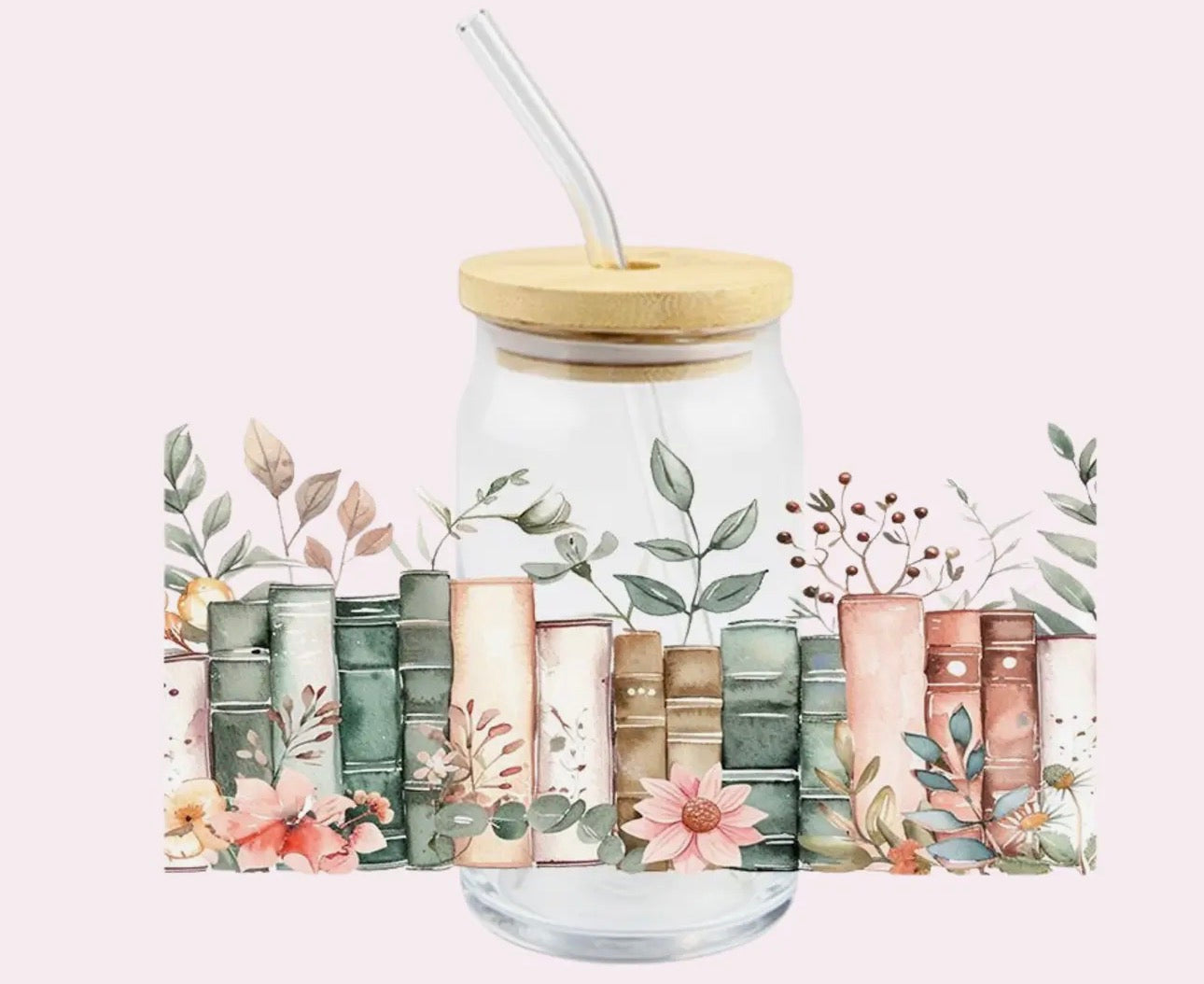 Book Glass Cup