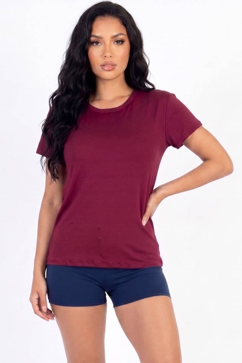 Basic Short Sleeve T-shirt