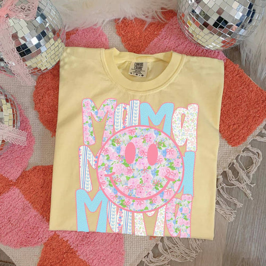Mama Floral & Bows DTF Heat Transfer