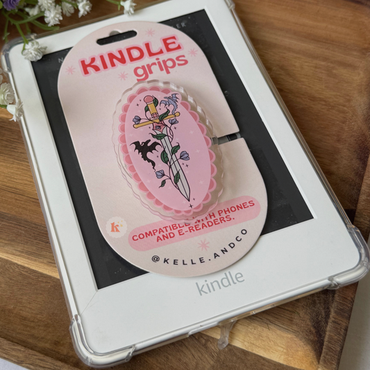 Fantasy Kindle accessories | book kindle grip | kindle case