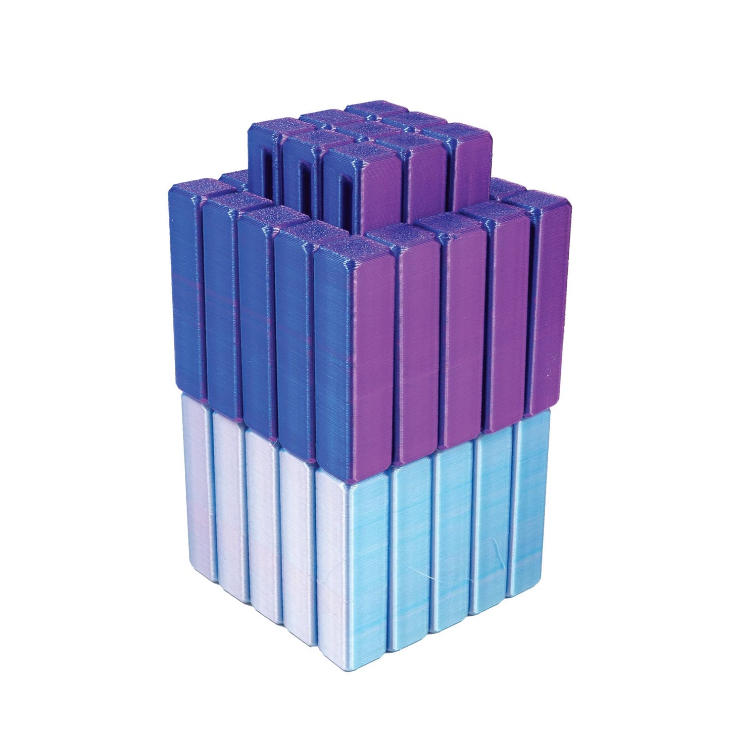 3D PRINTED PIXEL CUBE FIDGET TOY   12/DSP