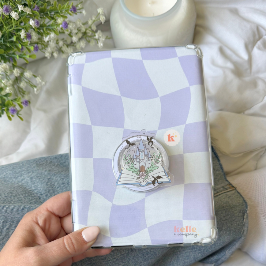 Kindle accessories | bookish kindle grip | kindle case stand