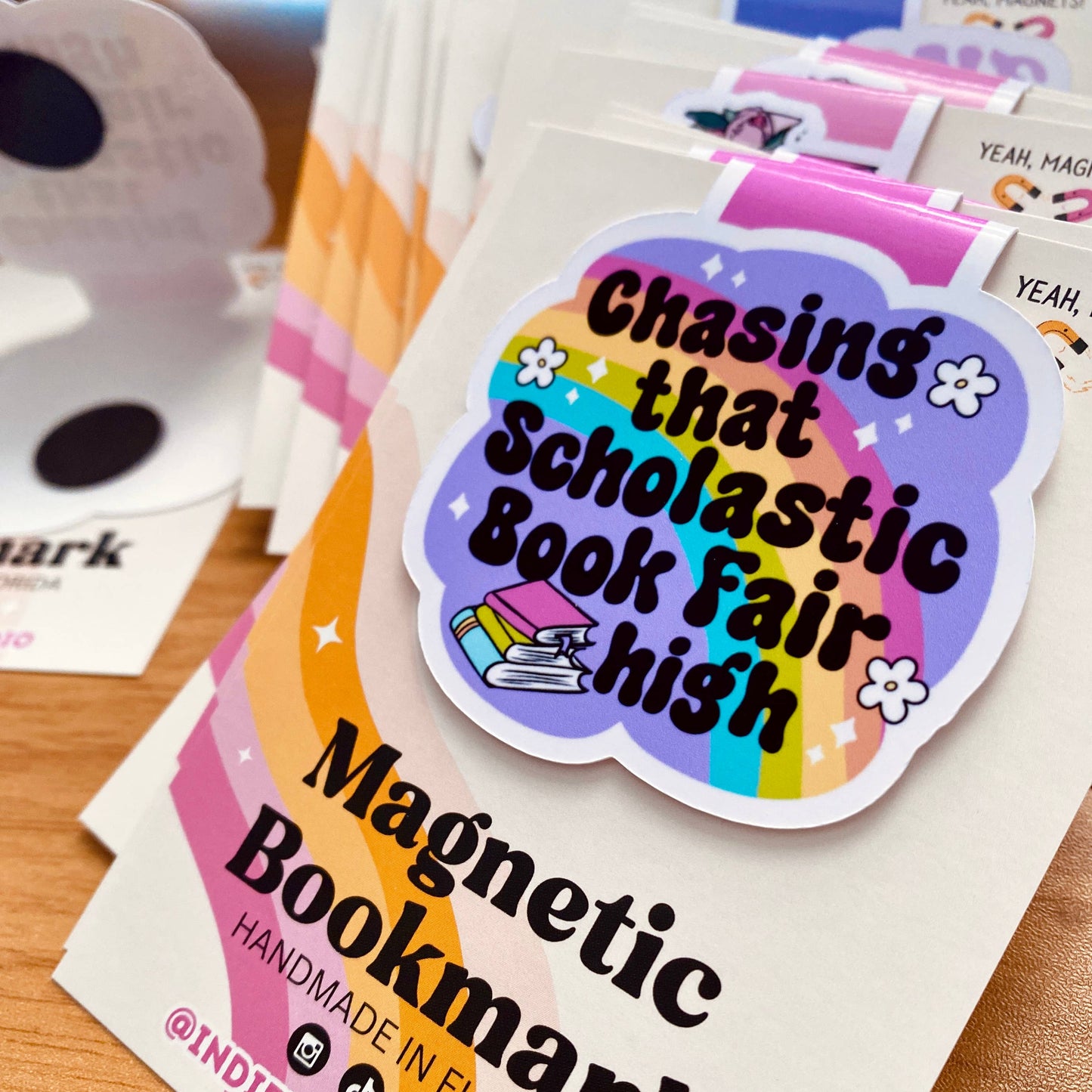 Romance Reader Tea Magnetic Bookmark | Valentine's Day