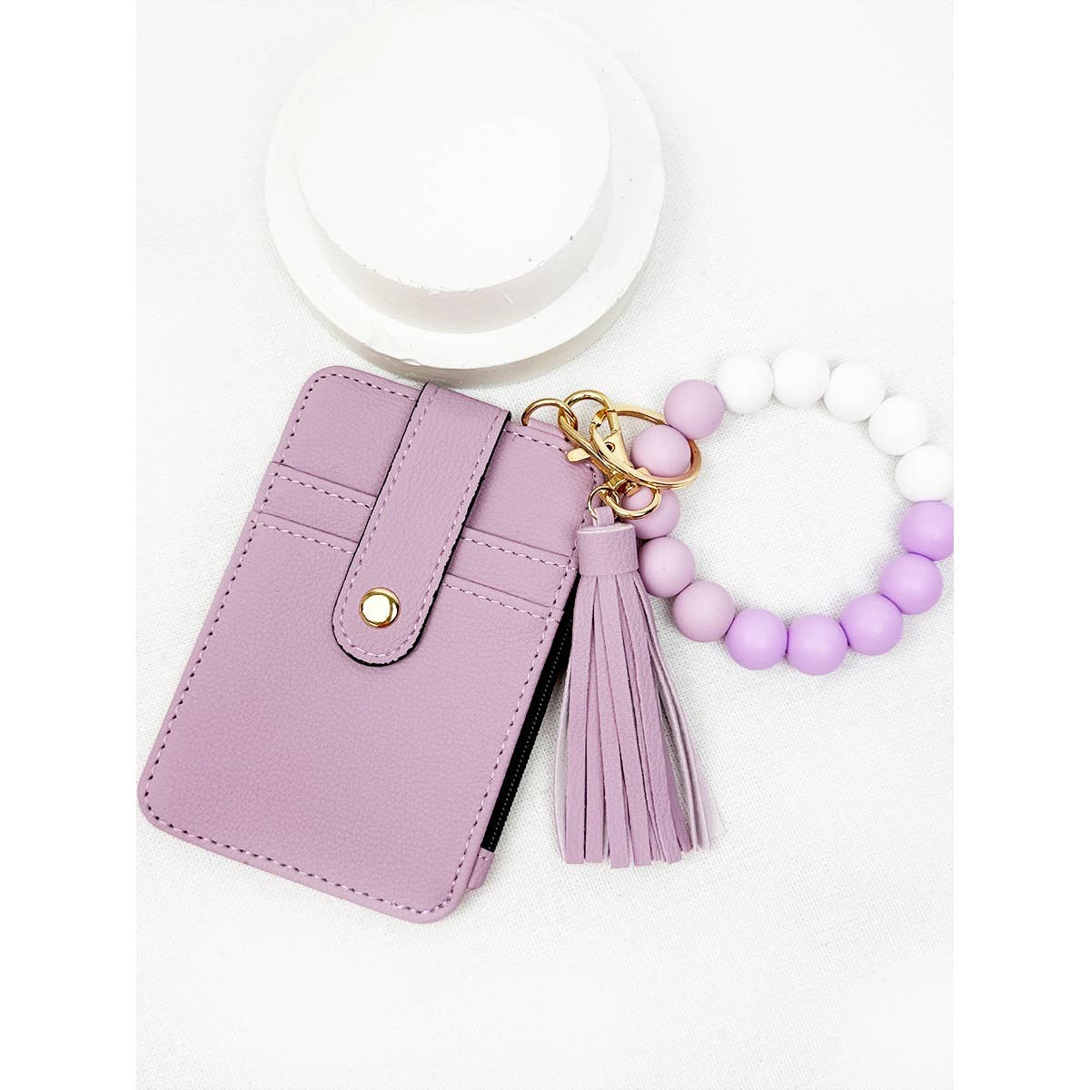 Colorful Palette Wallet Keychain Wristlet