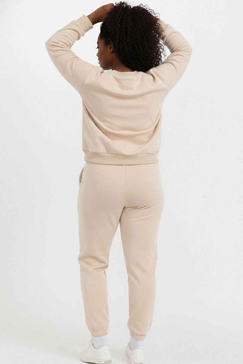 Plus Size Classic Poly Fleece Crewneck Pullover