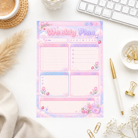 Note Pad-Tulip Strawberries