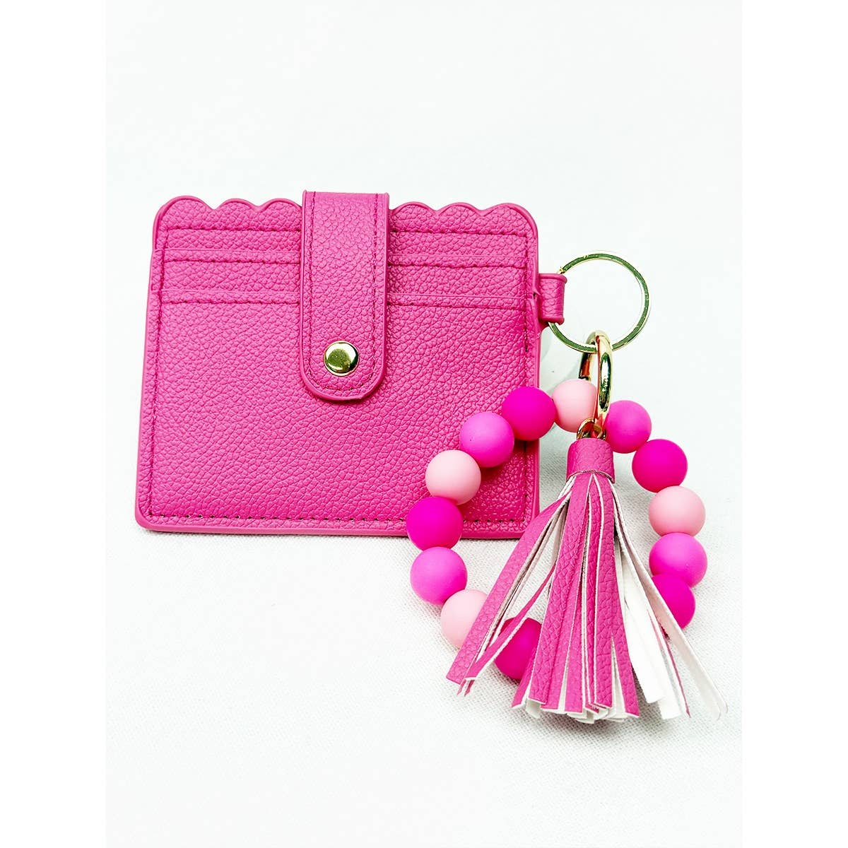 Colorful Palette Wallet Keychain Wristlet