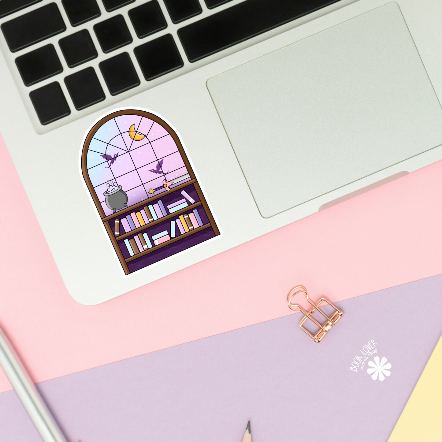 Fantasy Bookshelf Stickers / Bookish Stickers / Book Lover