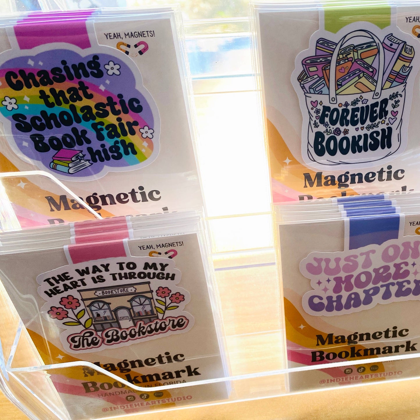 Buy Me Books Tell Me I'm Pretty Magnetic Bookmark