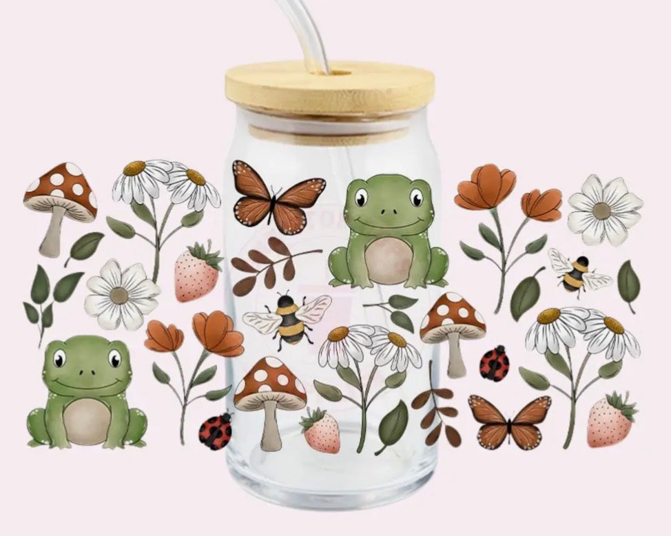 Frog Glass Cup
