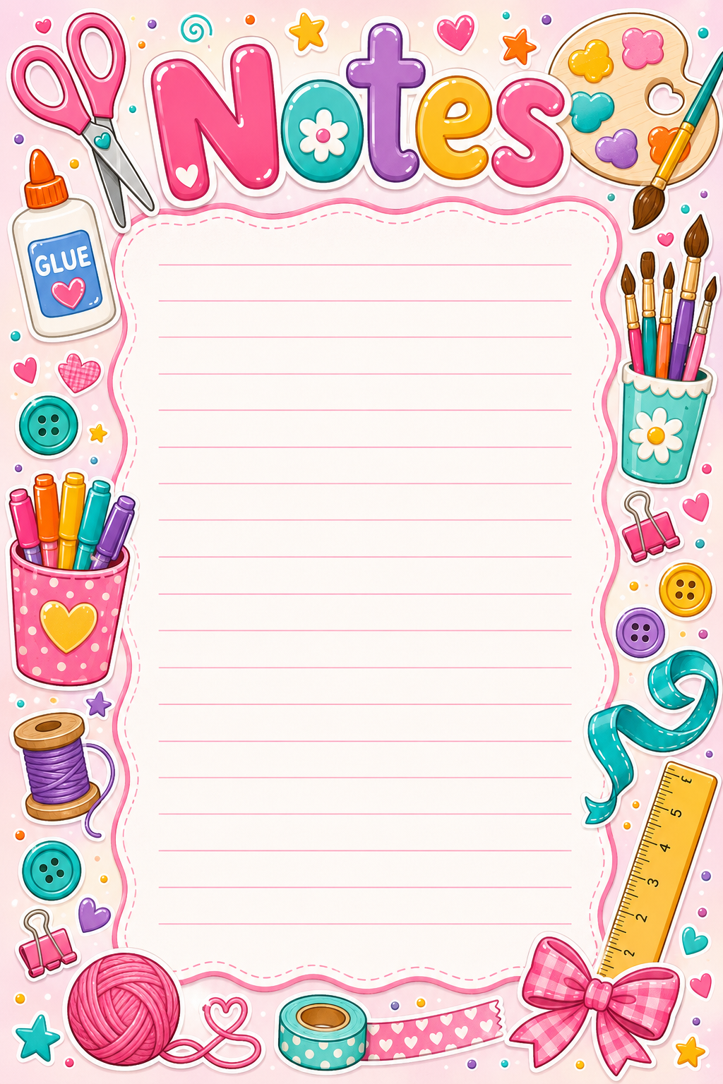 Note Pad-Art & Crafting