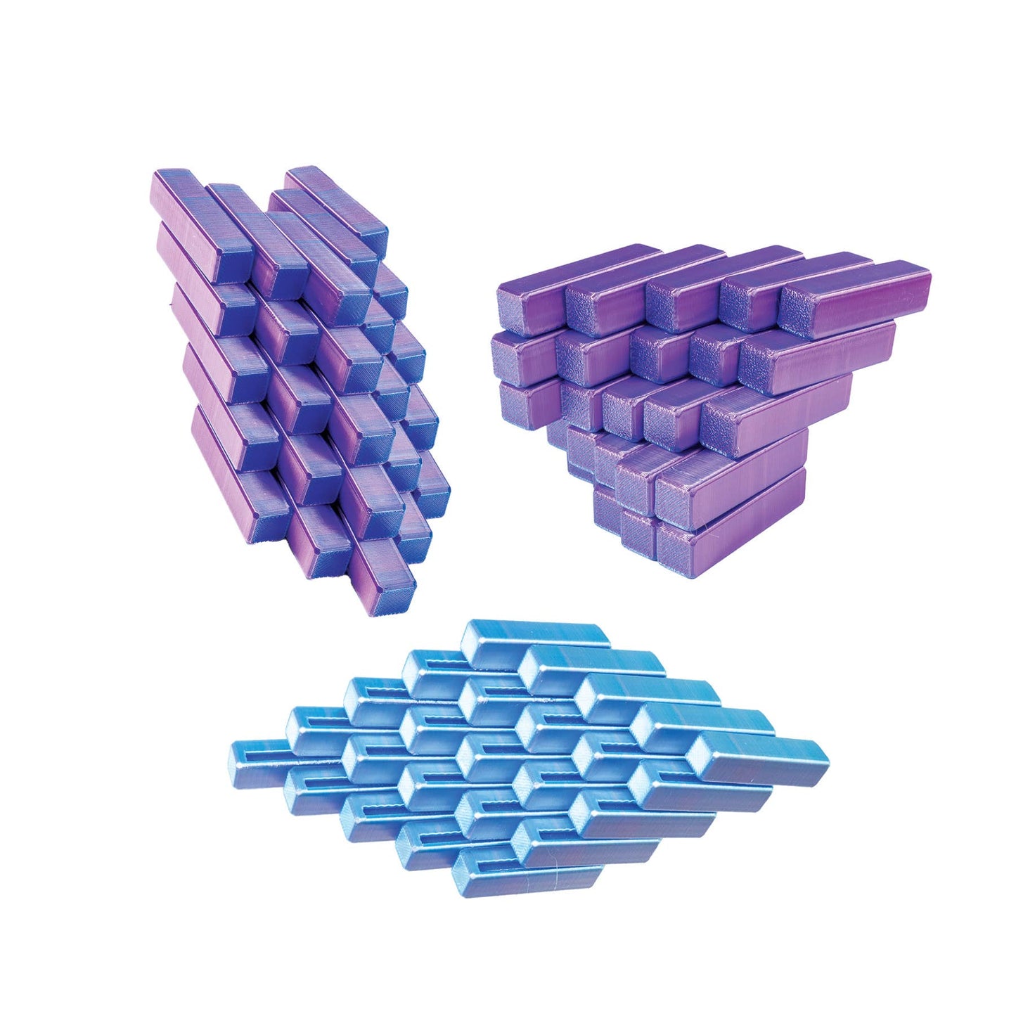 3D PRINTED PIXEL CUBE FIDGET TOY   12/DSP