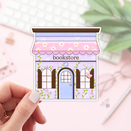 Cute Cozy Bookstore Stickers / Bookish Stickers / Book Lover