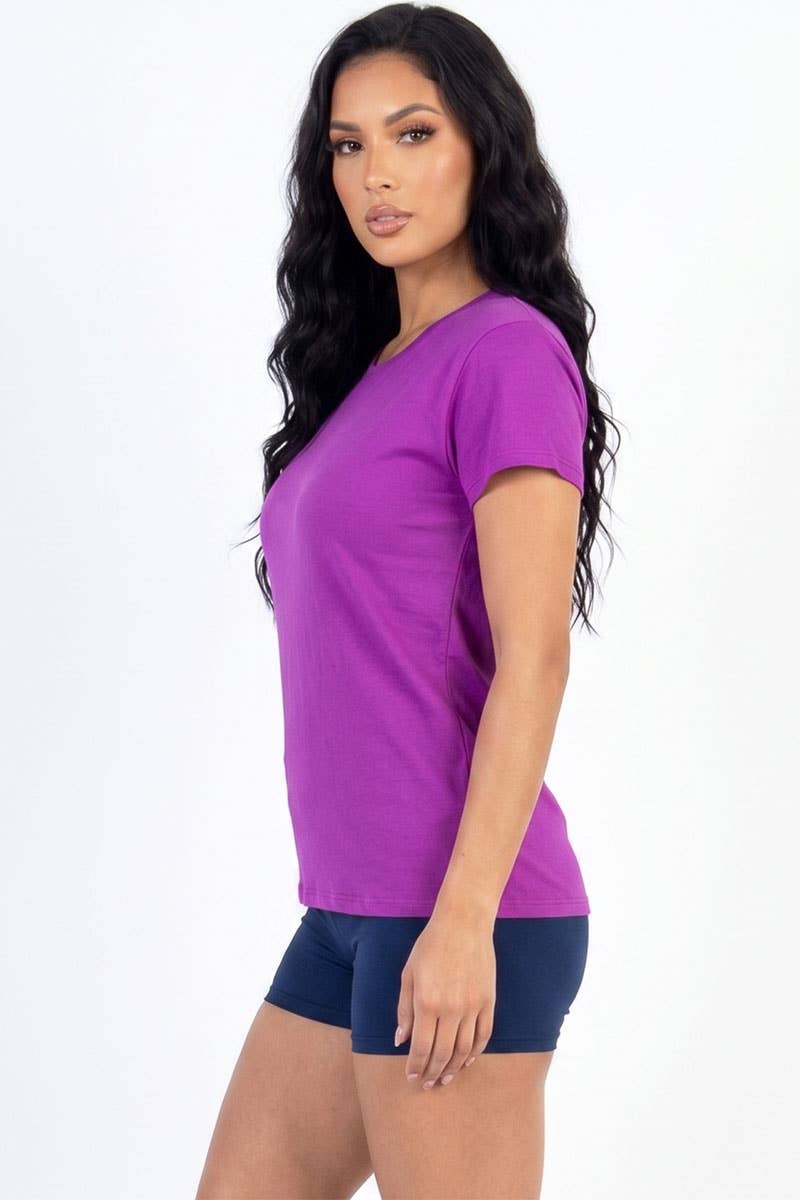 Basic Short Sleeve T-shirt