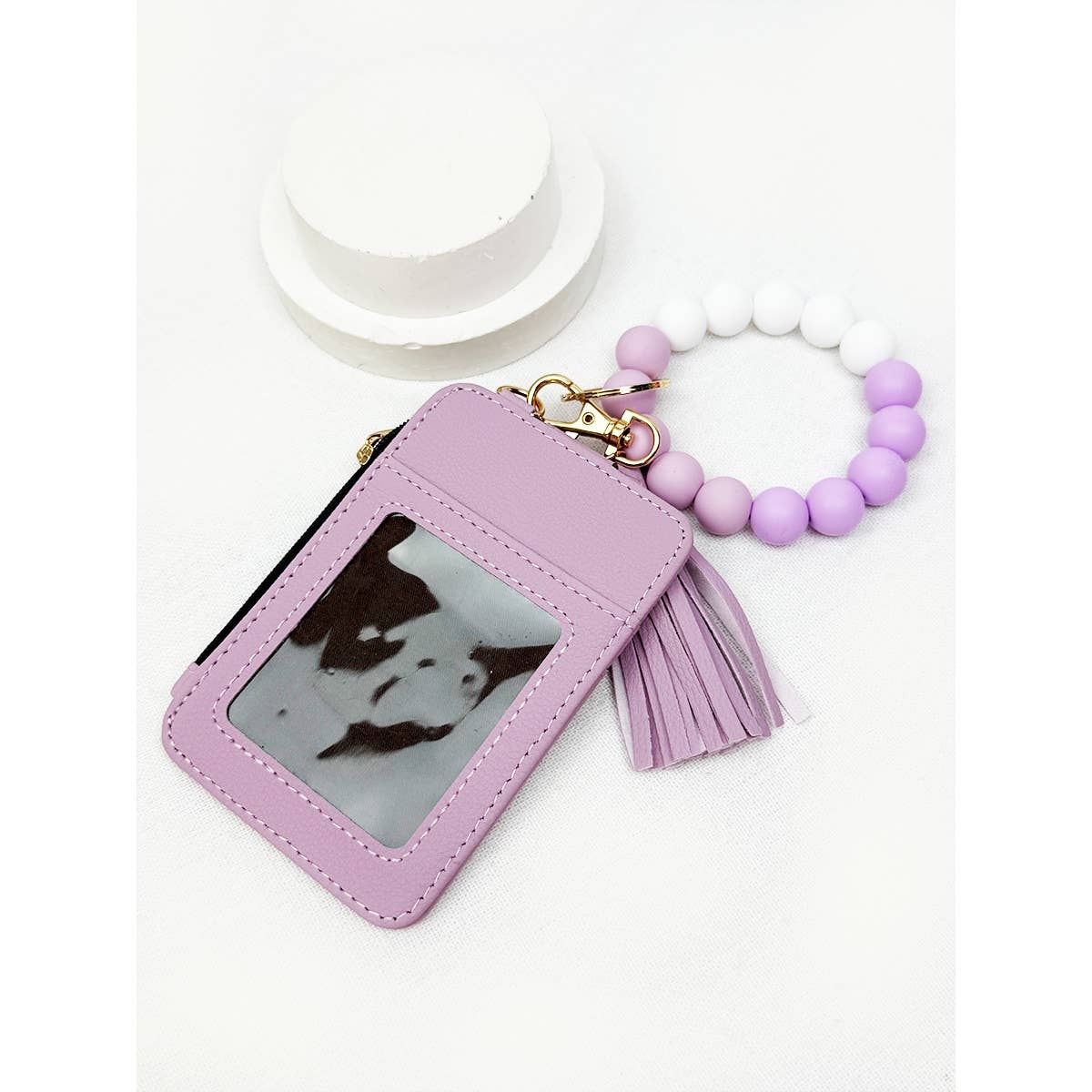 Colorful Palette Wallet Keychain Wristlet